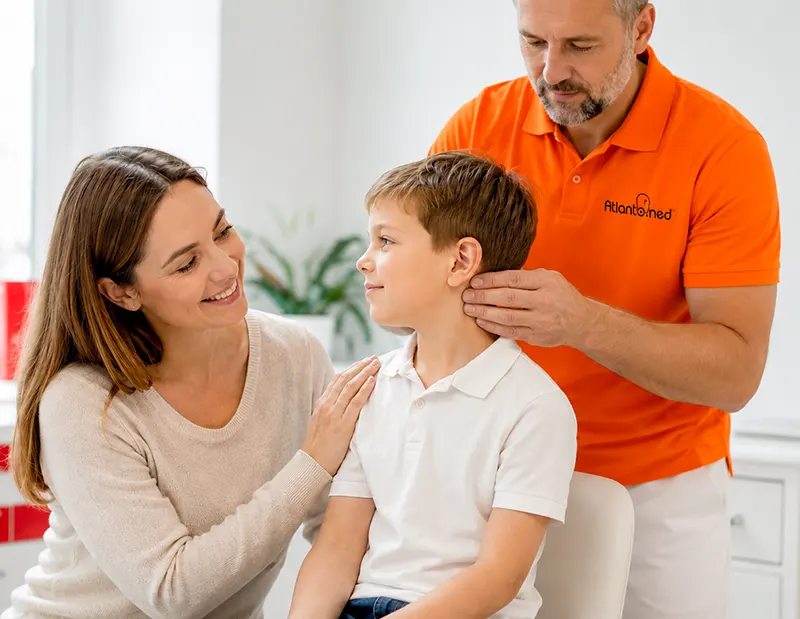 Riallineamento dell'Atlante per bambini come profilassi